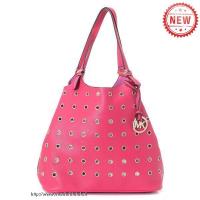 michael kors geperforeerd grab groot roze schoudertas Handtassen Prijs dggdj842